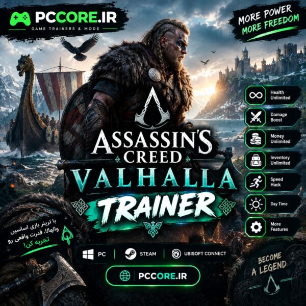 Assassin’s Creed Valhalla pccore.ir دانلود بازی Assassin’s Creed Valhalla